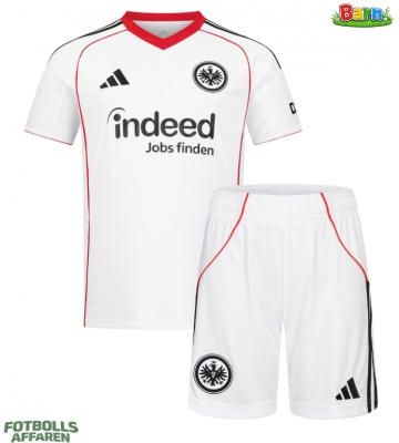 Eintracht Frankfurt Bortaställ Barn 2025-26 Kortärmad (+ Korta byxor)